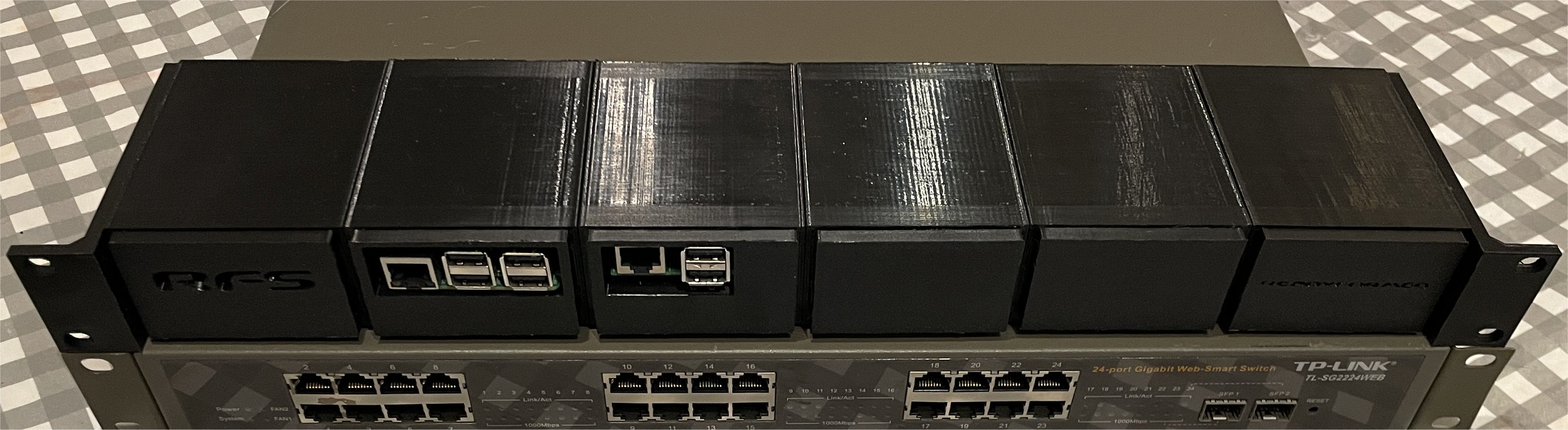 Photo of rack enclosure