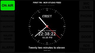 Studio Clock screenshot