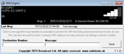 SMS Engine Screenshot
