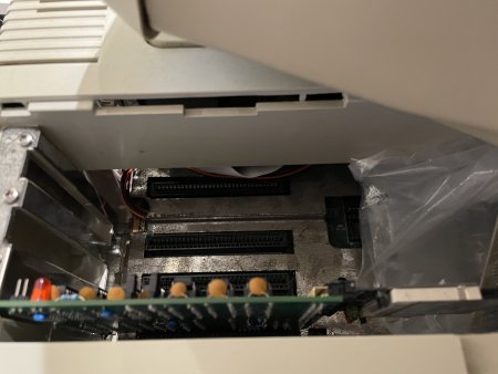 Installed card