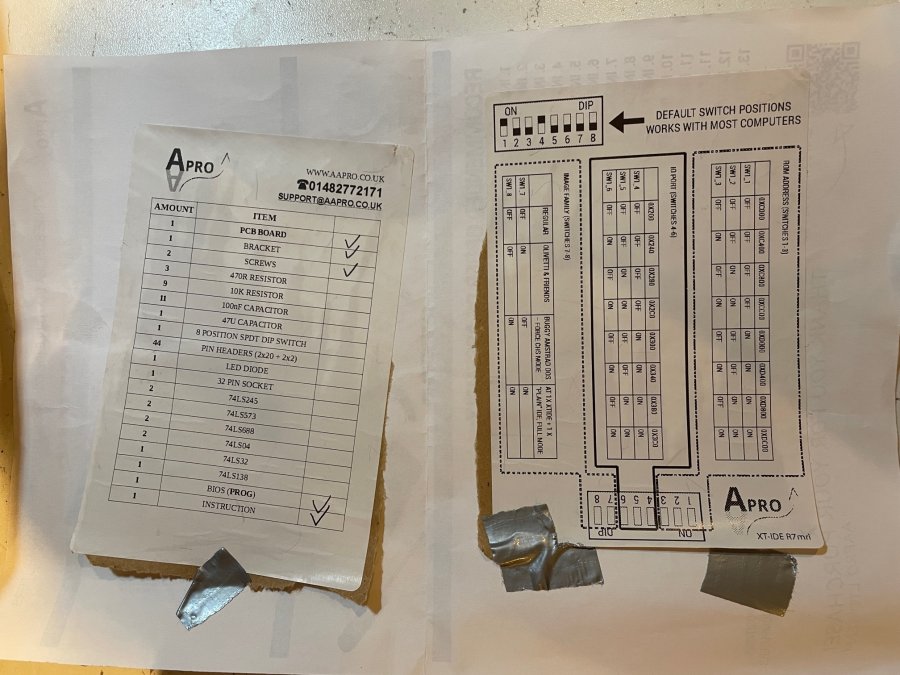 AAPRO paperwork